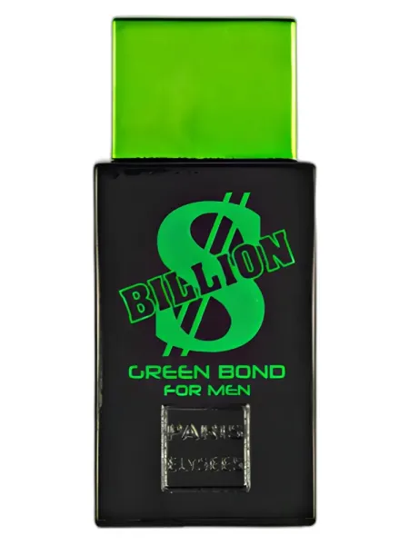 Frasco del perfume Paris Elysees Billion Dollar Green Bond