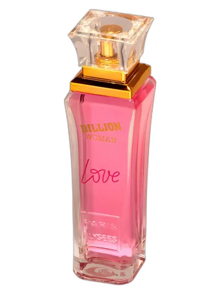 Frasco del perfume Paris Elysees Billion Woman Love
