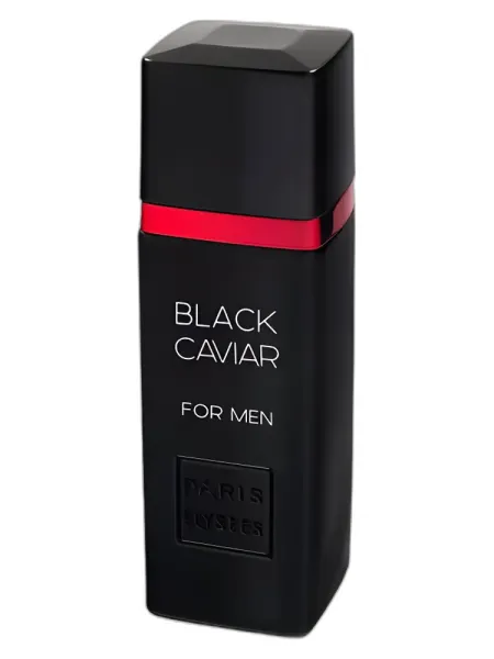 Frasco del perfume Paris Elysees Black Caviar For Men
