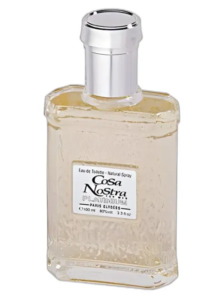 Frasco del perfume Paris Elysees Cosa Nostra Platinium