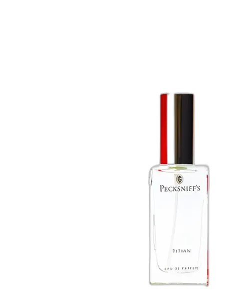 Frasco del perfume Pecksniff's Titian