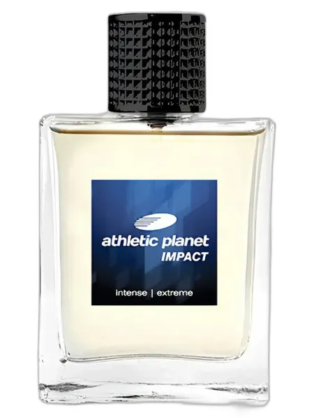Frasco del perfume Perfume and Skin Athletic Planet Impact Eau de Cologne