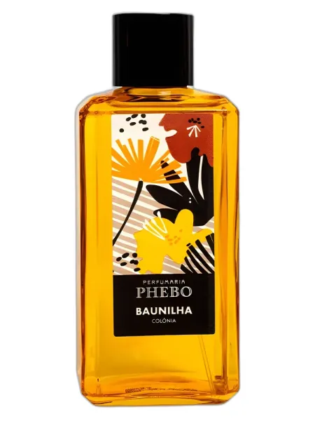 Frasco del perfume Phebo Agua de Baunilha unisex