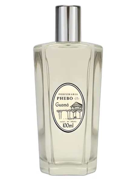 Frasco del perfume Phebo Guama