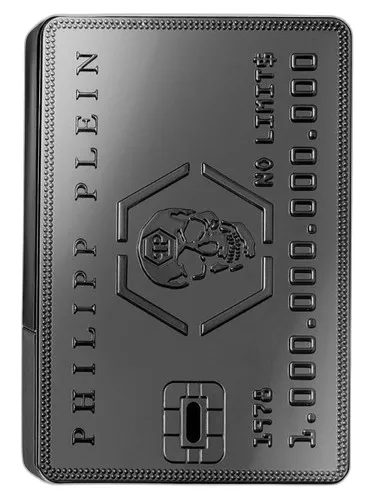 Frasco del perfume Philipp Plein Parfums No Limit$ Dark Platinum 2026