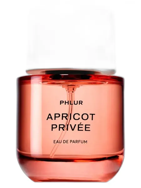 Frasco del perfume Phlur Apricot Privee unisex Eau de Parfum