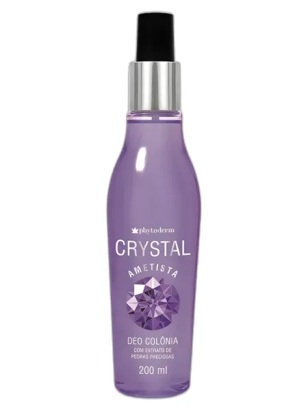 Frasco del perfume Phytoderm Crystal Ametista