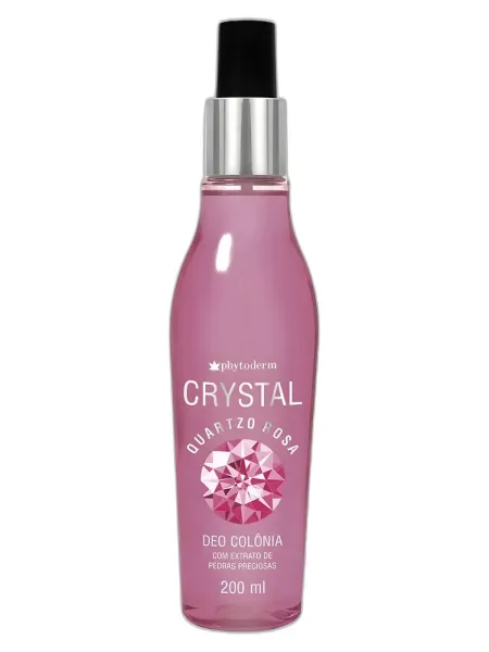 Frasco del perfume Phytoderm Crystal Quartzo Rosa