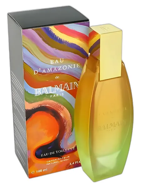 Frasco del perfume Pierre Balmain Eau d'Amazonie de Balmain
