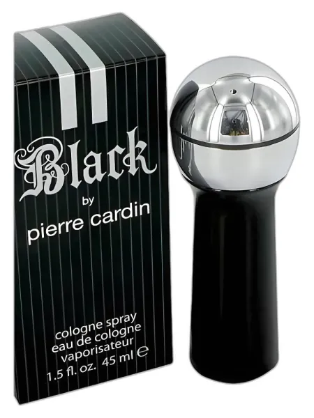 Frasco del perfume Pierre Cardin Black Eau de Cologne