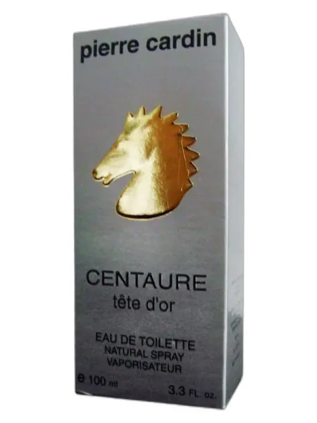 Frasco del perfume Pierre Cardin Centaure Tete d'Or Eau de Cologne