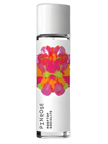 Frasco del perfume Pinrose Rooftop Socialite