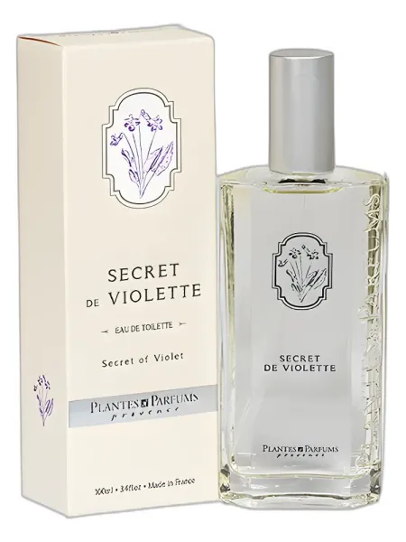 Frasco del perfume Plantes & Parfums Secret de Violette unisex Eau de Parfum