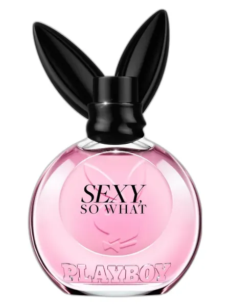 Frasco del perfume Playboy Sexy, So What Eau de Toilette