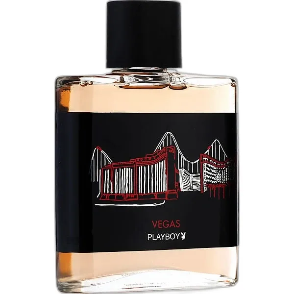 Frasco del perfume Playboy Vegas Eau de Cologne