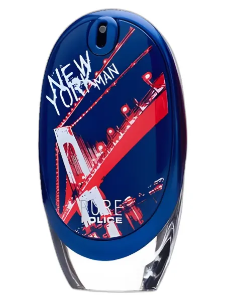 Frasco del perfume Police Pure New York Man