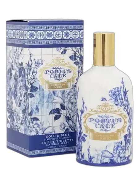 Frasco del perfume Portus Cale Gold & Blue