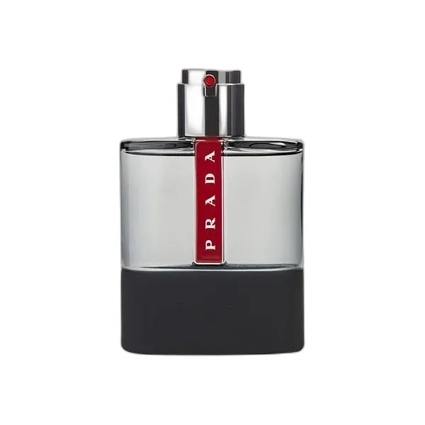 Frasco del perfume Prada Luna Rossa Carbon Eau de Toilette