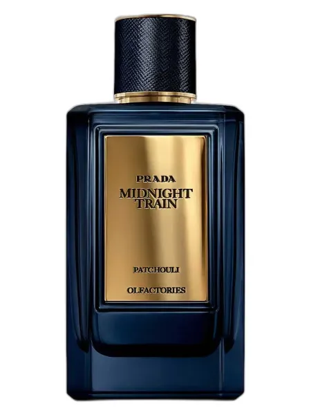 Frasco del perfume Prada Mirages Midnight Train unisex Eau de Parfum