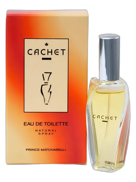 Frasco del perfume Prince Matchabelli Cachet