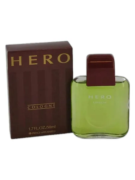 Frasco del perfume Prince Matchabelli Hero Eau de Cologne
