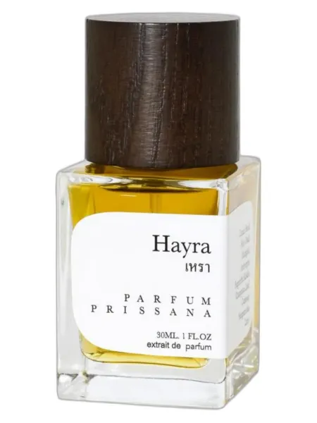 Frasco del perfume Prissana Hayra unisex
