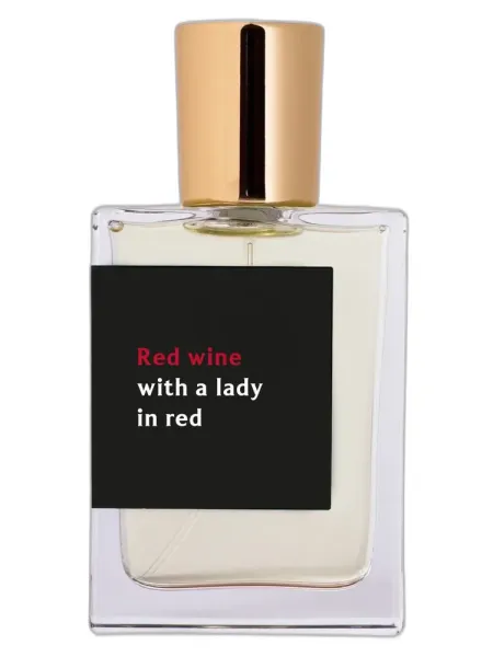 Frasco del perfume Proad Red Wine with a Lady In Red unisex
