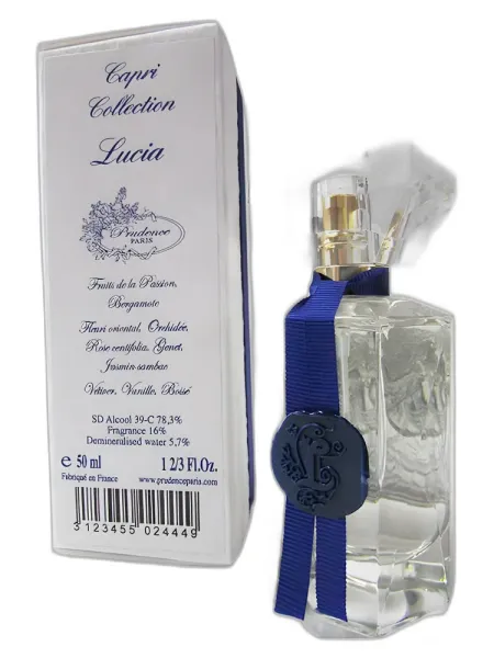 Frasco del perfume Prudence Paris Lucia