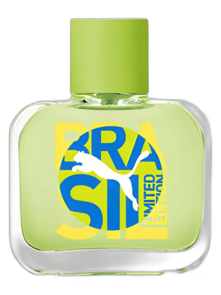 Frasco del perfume Puma Green Brasil Edition Eau de Cologne