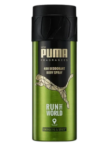 Frasco del perfume Puma Run The World