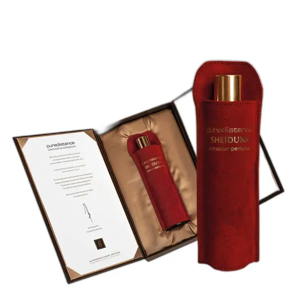 Frasco del perfume Puredistance Sheiduna
