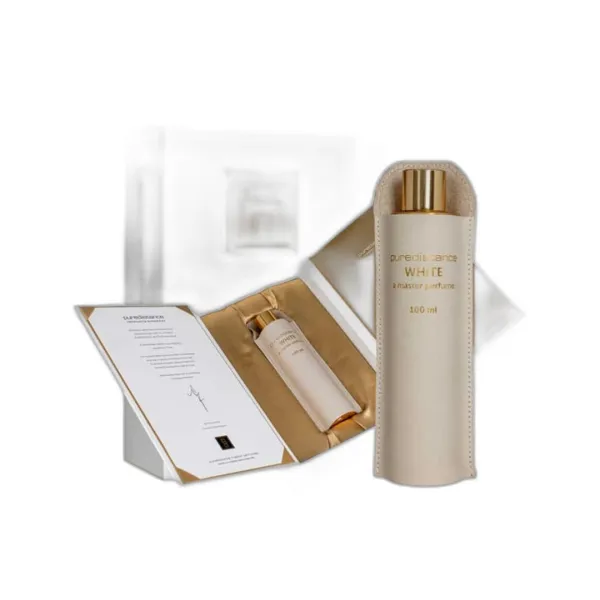 Frasco del perfume Puredistance White