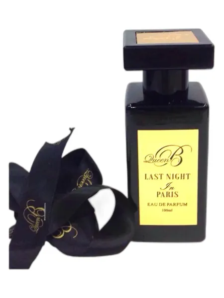 Frasco del perfume Queen B Last Night in Paris unisex