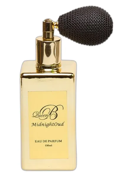 Frasco del perfume Queen B Midnight Oud unisex