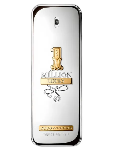 Frasco del perfume Rabanne 1 Million Lucky Paco Eau de Toilette