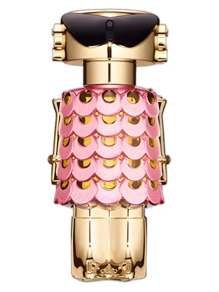 Frasco del perfume Rabanne Fame Blooming Pink Paco Eau de Parfum