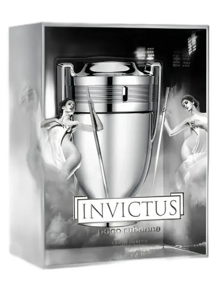 Frasco del perfume Rabanne Invictus Silver Cup Collector's Edition Paco