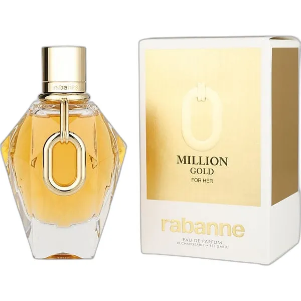 Frasco del perfume Rabanne Million Gold Eau de Parfum