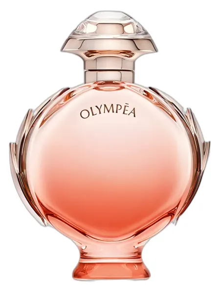 Frasco del perfume Rabanne Olympea Aqua Eau de Parfum Legere Paco Eau de Parfum