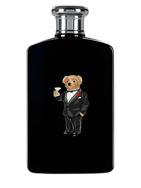 Frasco del perfume Ralph Lauren Holiday Bear Edition Polo Black