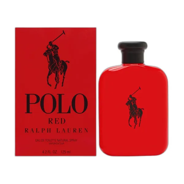 Frasco del perfume Ralph Lauren Polo Red Eau de Toilette