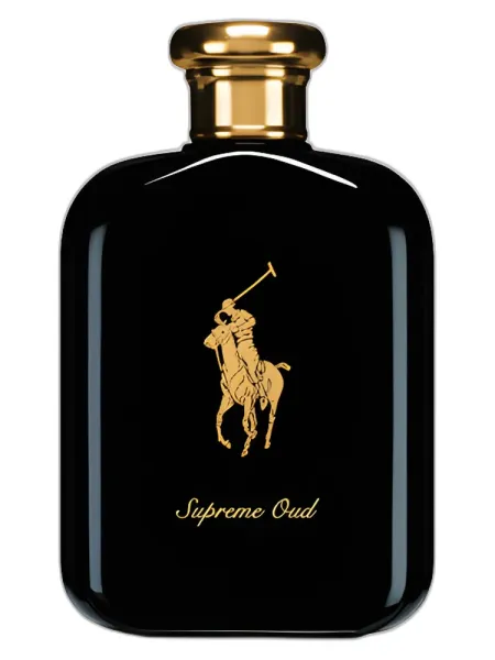 Frasco del perfume Ralph Lauren Polo Supreme Oud Eau de Cologne