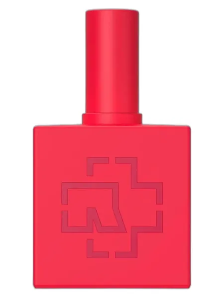 Frasco del perfume Rammstein Kokain Red Intense Reloaded unisex Intense / Parfum-like