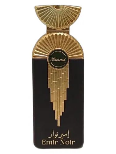 Frasco del perfume Rasasi Emir Noir