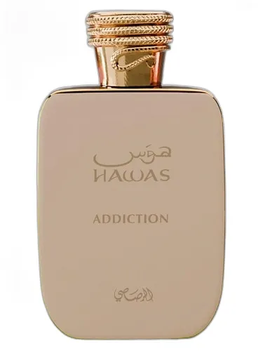 Frasco del perfume Rasasi Hawas Addiction