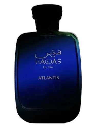 Frasco del perfume Rasasi Hawas Atlantis