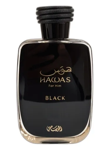 Frasco del perfume Rasasi Hawas Black Eau de Parfum