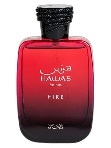 Frasco del perfume Rasasi Hawas Fire