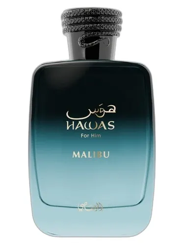 Frasco del perfume Rasasi Hawas Malibu
