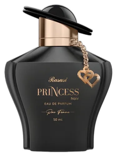 Frasco del perfume Rasasi Princess Noir